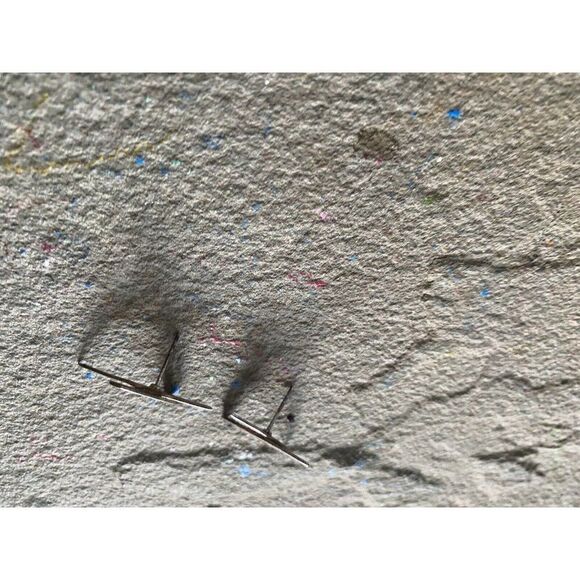 Vintage Earrings Sterling Silver X 925 Stamped NG - Picture 5 of 6